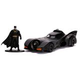Đồ Chơi Xe Mô Hình JADA TOYS DC Comics Batman 1989 Batmobile & Batman Figure 1:32 Diecast Toys 31704