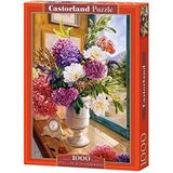 Xếp hình puzzle tranh tĩnh vật hoa cẩm tú cầu 1000 mảnh CASTORLAND C-104444