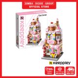 Đồ Chơi Lắp Ráp KEEPPLEY City Corner Honey Sweet Dessert House Building Blocks C0101