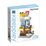 Đồ Chơi Lắp Ráp KEEPPLEY City Corner Fashion Department Store Building Blocks C0105