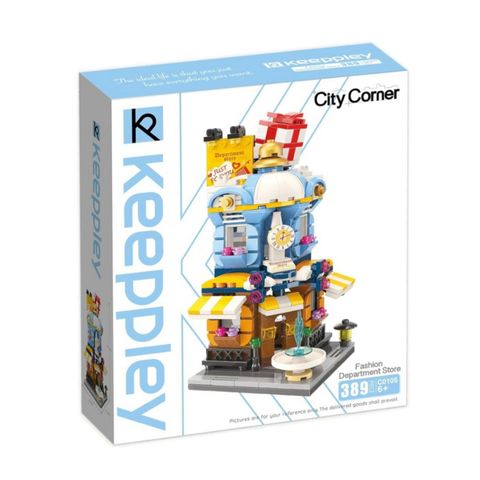 Đồ Chơi Lắp Ráp KEEPPLEY City Corner Fashion Department Store Building Blocks C0105