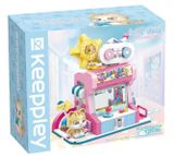 Đồ Chơi Lắp Ráp KEEPPLEY Lovely Street Orange Cat-Game House Building Blocks K28019