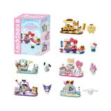 [BLINDBOX] Đồ Chơi Lắp Ráp Hộp Mù KEEPPLAY Sanrio Characters Restaurant Blind Box DZ0203 - Herbie Toys