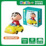 Đồ Chơi Lắp Ráp KEEPPLAY Shinchan Childhood Yellow Car DZ0211 - Herbie Toys