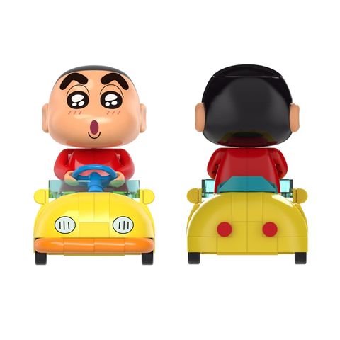 Đồ Chơi Lắp Ráp KEEPPLAY Shinchan Childhood Yellow Car DZ0211 - Herbie Toys