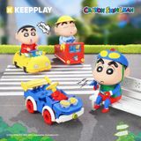 Đồ Chơi Lắp Ráp KEEPPLAY Shinchan Game Train DZ0212 - Herbie Toys