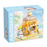 Đồ Chơi Lắp Ráp KEEPPLEY Lovely Street British Short Hair-Juice Shop Building Blocks K28017