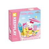 Đồ Chơi Lắp Ráp KEEPPLEY Sanrio Sunbath K20830