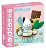 Đồ Chơi Lắp Ráp KEEPPLEY Sanrio Cupcake-Pochacco K20821