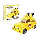 Đồ Chơi Lắp Ráp KEEPPLEY Pokemon Pikachu Mini Car K20205