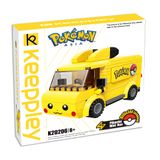 Đồ Chơi Lắp Ráp KEEPPLEY Pokemon Pikachu Mini Bus K20206