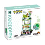 Đồ Chơi Lắp Ráp KEEPPLEY Pokemon - Bulbasaur Dessert House K20207 Building Block
