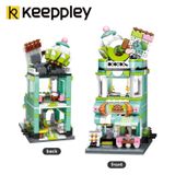 Đồ Chơi Lắp Ráp KEEPPLEY Pokemon - Bulbasaur Dessert House K20207 Building Block