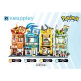 Đồ Chơi Lắp Ráp KEEPPLEY Pokemon - Squirtle Swimming Tools Shop K20208 Building Block