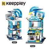 Đồ Chơi Lắp Ráp KEEPPLEY Pokemon - Squirtle Swimming Tools Shop K20208 Building Block