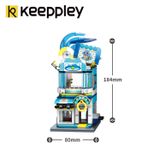 Đồ Chơi Lắp Ráp KEEPPLEY Pokemon - Squirtle Swimming Tools Shop K20208 Building Block