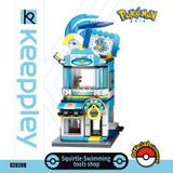 Đồ Chơi Lắp Ráp KEEPPLEY Pokemon - Squirtle Swimming Tools Shop K20208 Building Block