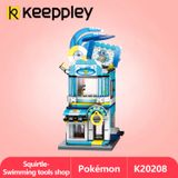Đồ Chơi Lắp Ráp KEEPPLEY Pokemon - Squirtle Swimming Tools Shop K20208 Building Block
