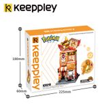 Đồ Chơi Lắp Ráp KEEPPLEY Pokemon - Charmander Hotpot Restaurant K20210 Building Block