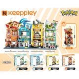 Đồ Chơi Lắp Ráp KEEPPLEY Pokemon - Charmander Hotpot Restaurant K20210 Building Block