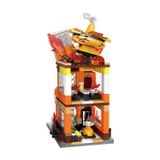 Đồ Chơi Lắp Ráp KEEPPLEY Pokemon - Charmander Hotpot Restaurant K20210 Building Block