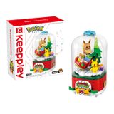 Đồ Chơi Lắp Ráp KEEPPLEY Pokemon Music Box Building Blocks K20211