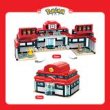 Đồ Chơi Lắp Ráp KEEPPLEY Pokemon - Pokémon Center K20212 Building Block