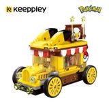 Đồ Chơi Lắp Ráp KEEPPLEY Pokemon Pikachu Mini Food Cart K20213 Building Block