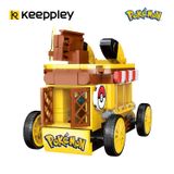 Đồ Chơi Lắp Ráp KEEPPLEY Pokemon Pikachu Mini Food Cart K20213 Building Block