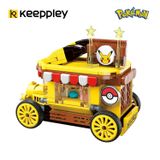 Đồ Chơi Lắp Ráp KEEPPLEY Pokemon Pikachu Mini Food Cart K20213 Building Block