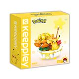 Đồ Chơi Lắp Ráp KEEPPLEY Pokemon Bonsai Series Pikachu K20217