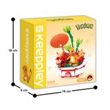 Đồ Chơi Lắp Ráp KEEPPLEY Pokemon Bonsai Series Charmander K20218
