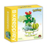 Đồ Chơi Lắp Ráp KEEPPLEY Pokemon Bonsai Series Bulbasaur K20220