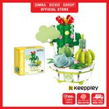 Đồ Chơi Lắp Ráp KEEPPLEY Pokemon Bonsai Series Bulbasaur K20220