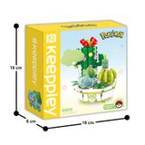 Đồ Chơi Lắp Ráp KEEPPLEY Pokemon Bonsai Series Bulbasaur K20220