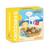 Đồ Chơi Lắp Ráp KEEPPLEY Pokemon - Build a Sandcastle K20223 Building Block