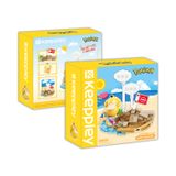 Đồ Chơi Lắp Ráp KEEPPLEY Pokemon - Build a Sandcastle K20223 Building Block