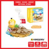 Đồ Chơi Lắp Ráp KEEPPLEY Pokemon - Build a Sandcastle K20223 Building Block