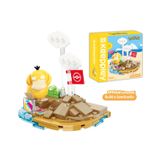 Đồ Chơi Lắp Ráp KEEPPLEY Pokemon - Build a Sandcastle K20223 Building Block