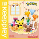 Đồ Chơi Lắp Ráp KEEPPLEY Pokemon - A Fun Party K20226 Building Block