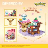 Đồ Chơi Lắp Ráp KEEPPLEY Pokemon - Baking Time K20227 Building Block