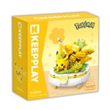Đồ Chơi Lắp Ráp KEEPPLAY Pokemon Bonsai Series PIKACHU K20243 Building Block - Simba Toys Vietnam
