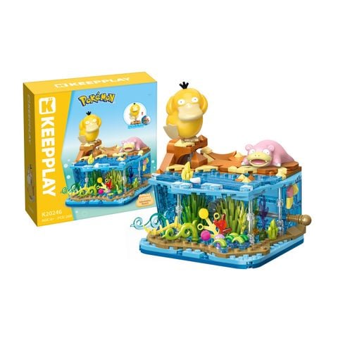 Đồ Chơi Lắp Ráp KEEPPLAY Pokemon Dorky Beach PSYKOKWAC & RAMOLOS K20246 Building Block - Simba Toys Vietnam