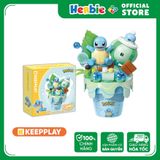 Đồ Chơi Lắp Ráp KEEPPLAY Pokemon Cone Squirtle K20256 - Herbie Toys