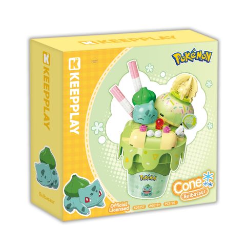 Đồ Chơi Lắp Ráp KEEPPLAY Pokemon Cone Bulbasaur K20257 - Herbie Toys