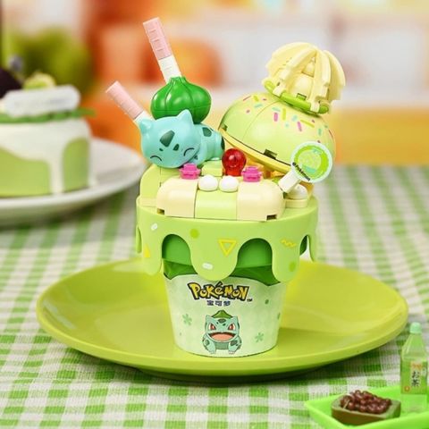 Đồ Chơi Lắp Ráp KEEPPLAY Pokemon Cone Bulbasaur K20257 - Herbie Toys
