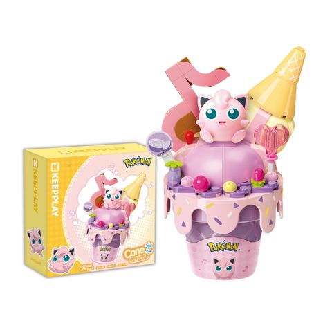 Đồ Chơi Lắp Ráp KEEPPLAY Pokemon Cone Jigglypuff K20258 - Herbie Toys