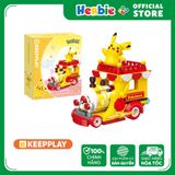 Đồ Chơi Lắp Ráp KEEPPLAY Pokemon Party Parade Floats Pikachu K20261 - Herbie Toys