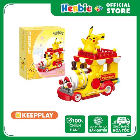 Đồ Chơi Lắp Ráp KEEPPLAY Pokemon Party Parade Floats Pikachu K20261 - Herbie Toys
