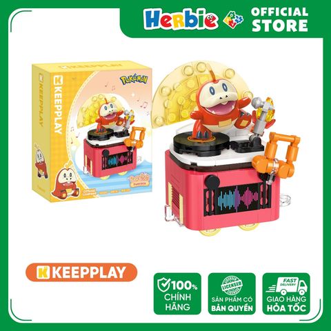 Đồ Chơi Lắp Ráp KEEPPLAY Pokemon Party Parade Floats Fuecoco K20262 - Herbie Toys